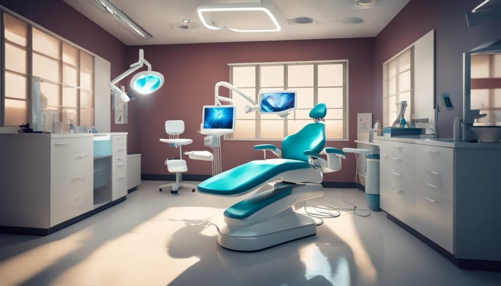 dentista per lo sbiancamento dei denti