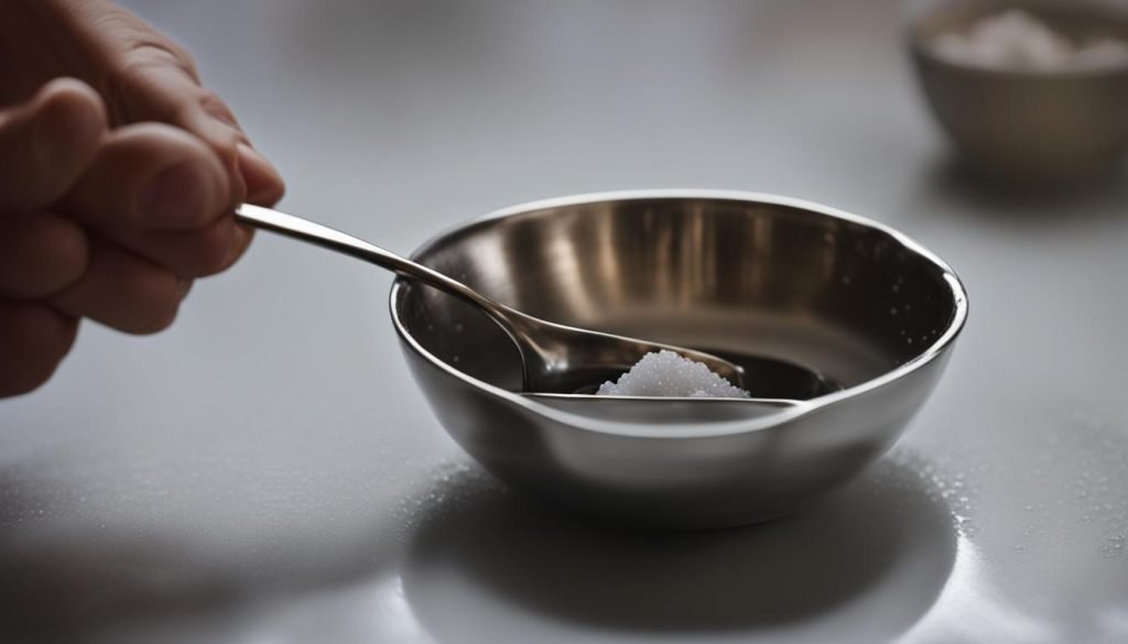 acqua e sale per parodontite