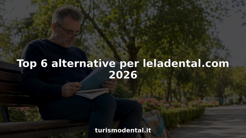 Un uomo si informa sulle diverse soluzioni per l’implantologia dentale, consultando attentamente i documenti davanti a sé.