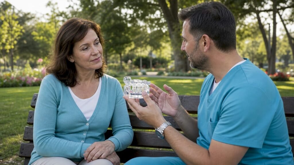 Colloquio con il paziente: impianti dentali e osteoporosi