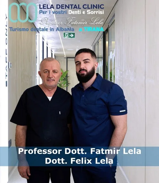 Prof. Fatmir Lela e Dott. Felix Lela – Lela Dental Tirana